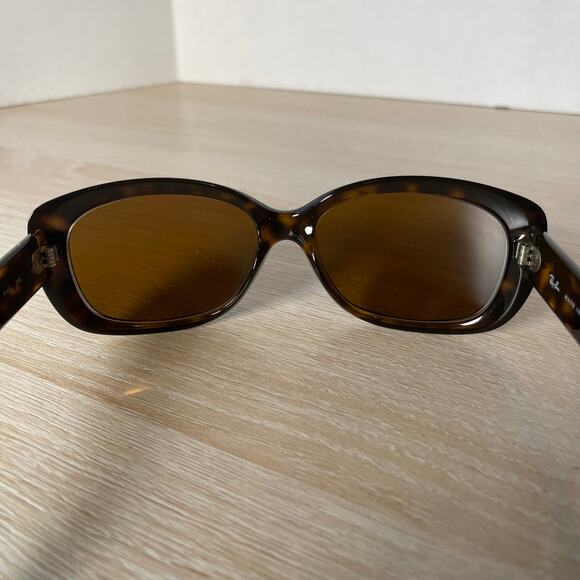 Ray-Ban JACKIE OHH RB4101 710 Cat Eye Tortoise Shell Italy FRAMES ONLY - Picture 7 of 8